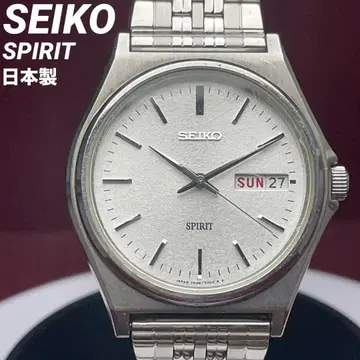 90년대 SEIKO SPIRIT 쿼츠 배터리 교환 일본제 손목시계