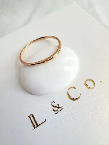 jewel.c K10 플레인 반지 #13