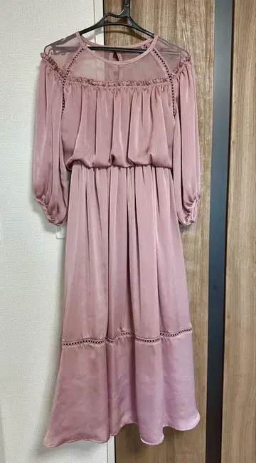 오케이지언 드레스 더스티 핑크 컬러 RUIRUE BOUTIQUE