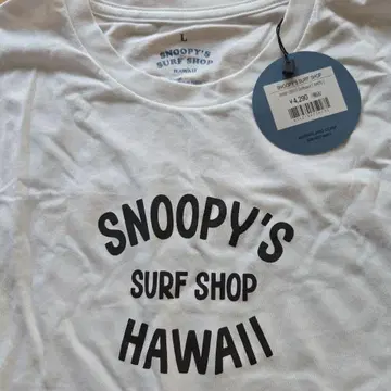 SNOOPY'S SURF SHOP 티셔츠 L 사이즈