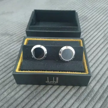 dunhill 실버 커프스 단추