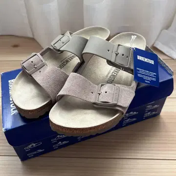 BIRKENSTOCK 그레이 컴포트 샌들 39