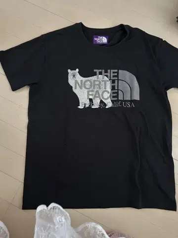 THE NORTH FACE 블랙 티셔츠 M