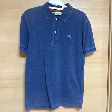 LACOSTE 할리우드 런치 마켓 피케 셔츠  인디고