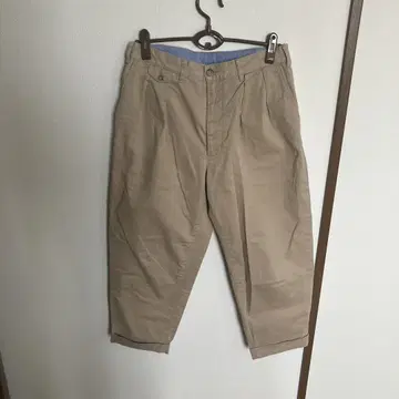 [스테디셀러] 빔즈 플러스 2 Pleats Twill 카키 M
