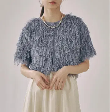 moitytto 모샤모샤 프린지 가디건