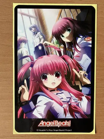 101 Angel Beats! 스티커 엽서