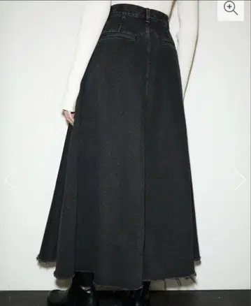 JW FLARE DENIM 스커트 / moussy