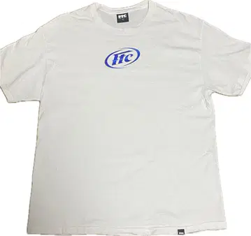 FTC 로고 티셔츠 XL 화이트