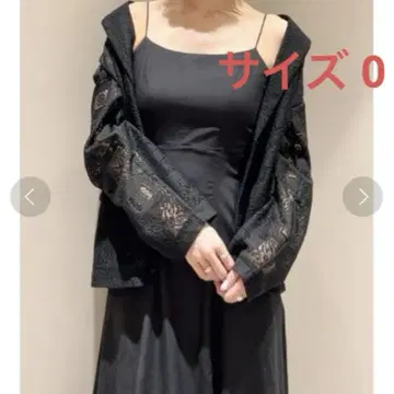 snidel 패널 레이스 자켓