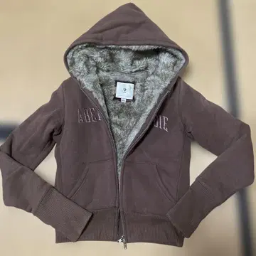 [Abercrombie] 안감 퍼 후드티