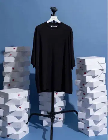 오노 메리야스 코즈모라마 프라임 오버 티셔츠