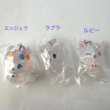 메지루시 액세서리 주얼 펫 엔젤라 루비 라브라 가챠가챠