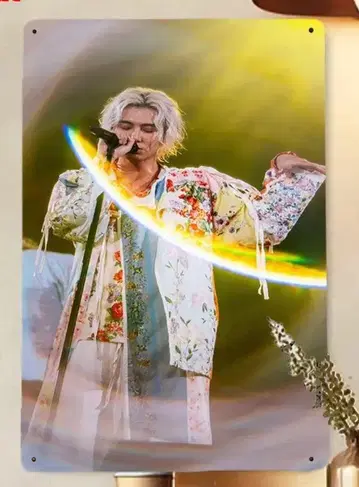 후지이 카제 금속제 포스터 I