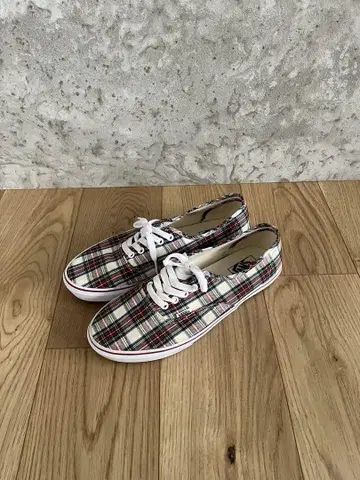 VANS Authentic 체크 무늬 신발