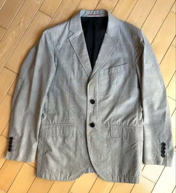 폴스미스 글렌체크 무늬 테일러드 자켓