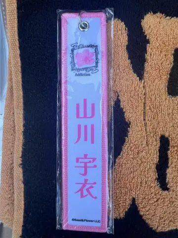 익명 배송 사쿠라자카46 네임택 키링 야마카와 우이