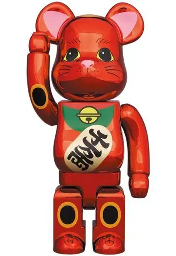 새상품 미개봉 BE@RBRICK 마네키네코 우메 금도금 400% 소라마치