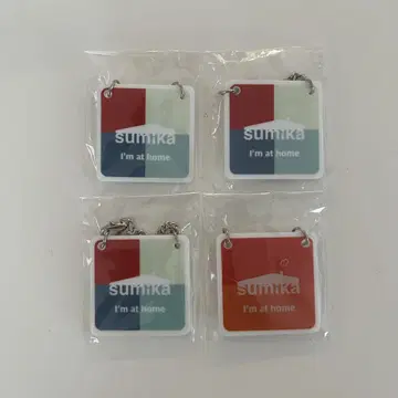 sumika 라이브 굿즈 키링 4세트