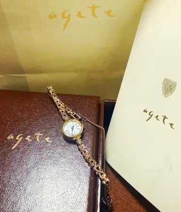 agete 주얼리 워치 시계 K10 아가트 새상품급