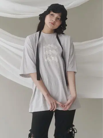 새상품 택 포함 merryjenny 기상 도크 티셔츠
