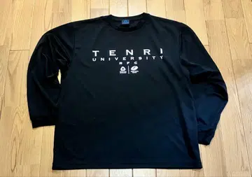 텐리 대학 럭비 TENRI UNIVERSITY 블랙 긴팔 T셔츠
