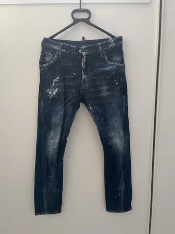 DSQUARED2 데미지 가공 슬림 핏 데님
