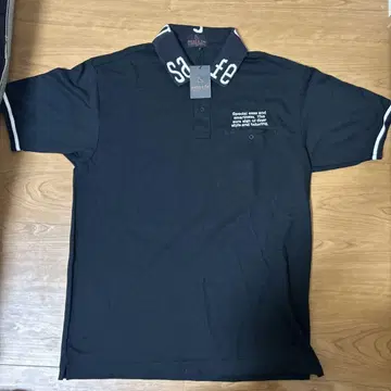 santa fe 블랙 피케 셔츠 일본제