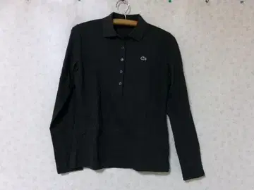 98550 새상품 라코스테 피케 셔츠 그레이 36