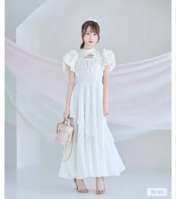 로제뮤즈 RoseMuse 자카드 체크 드레스