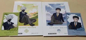 NARUTO 청춘 오비토 카카시 엽서 포토 카드 세트