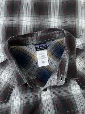 Patagonia 파타고니아 오가닉 코튼 셔츠 체크 긴팔