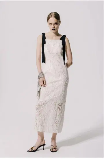 THE TOE Lydia Jacquard Dress