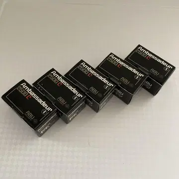 아부가르시아 100주년 기념 미니어처 낚시릴 5컬러 컴플리트 세트 판매