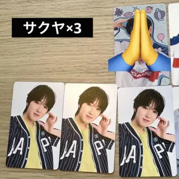 NCT WISH WISH 마츠리 팬미팅 트레이딩 카드 사쿠야