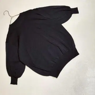 새상품급 ITEMS URBAN RESEARCH 니트 드롭 숄더 블랙