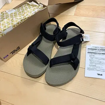 Teva MHL. 블랙 샌들