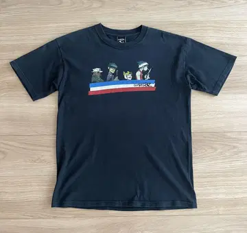 00년대 GORILLAZ 고릴라즈 밴드 음악 티셔츠 구제 빈티지 M