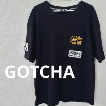 Gotcha 블랙 티셔츠 78