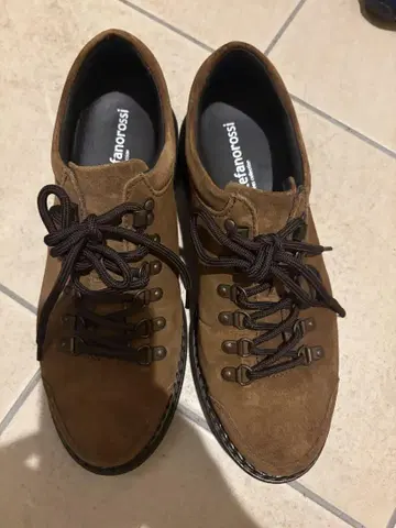 누비 하이크 로우 S/BROWN 브라운 스웨이드 하이킹 슈즈