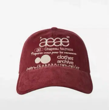 aeae 캡 RED 빨간색