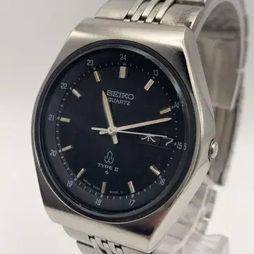 세이코 Type II 8223-6000 블랙 실버"