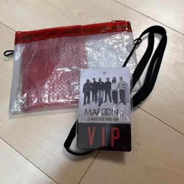 MAROON 5 VIP 패스 & 파우치 세트