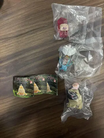 코비토즈칸 앉은 마스코트 4 시크릿 3세트 가챠가챠