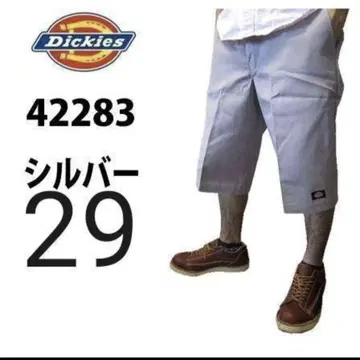 새상품 29 SV 하프 팬츠 디키즈 실버 42283