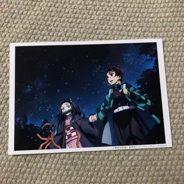 귀멸의 칼날 ED ufotable 브로마이드