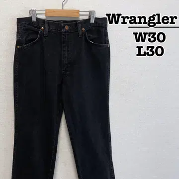 Wrangler 936WBK 청바지 블랙 W30 L30 멕시코제