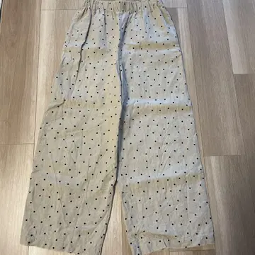 어반 리서치 도어스 린넨 도트 팬츠
