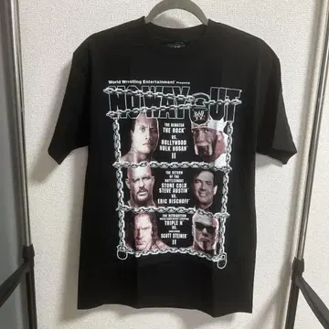 [ 레어 ] WWE NO WAY OUT 2003 티셔츠 빈티지