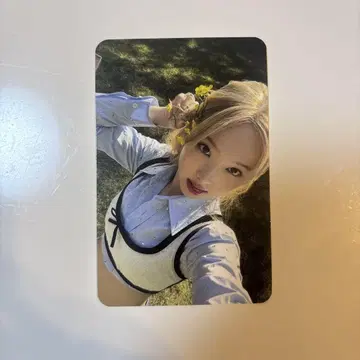 롯데 면세점 TWICE 나연 트레이딩 카드